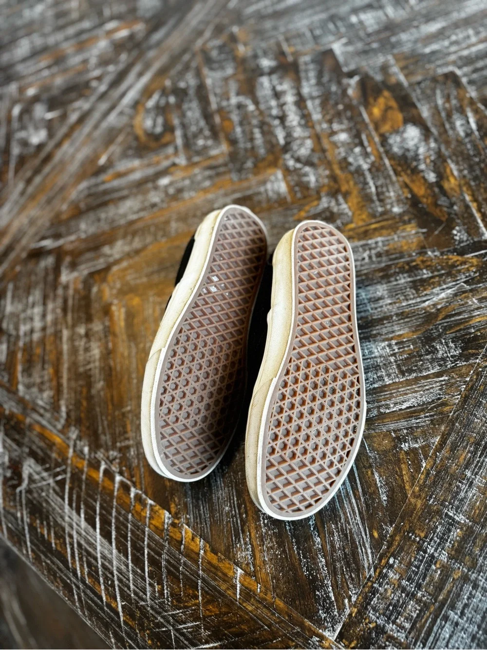 Vans Classic Slip-On Men’s Shoes in Black and White
